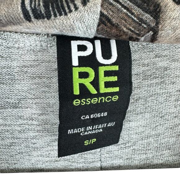 Pure Essence Urbanology Japanese Print Cowl Neck Long Sleeve Pullover Size S - Picture 4 of 6